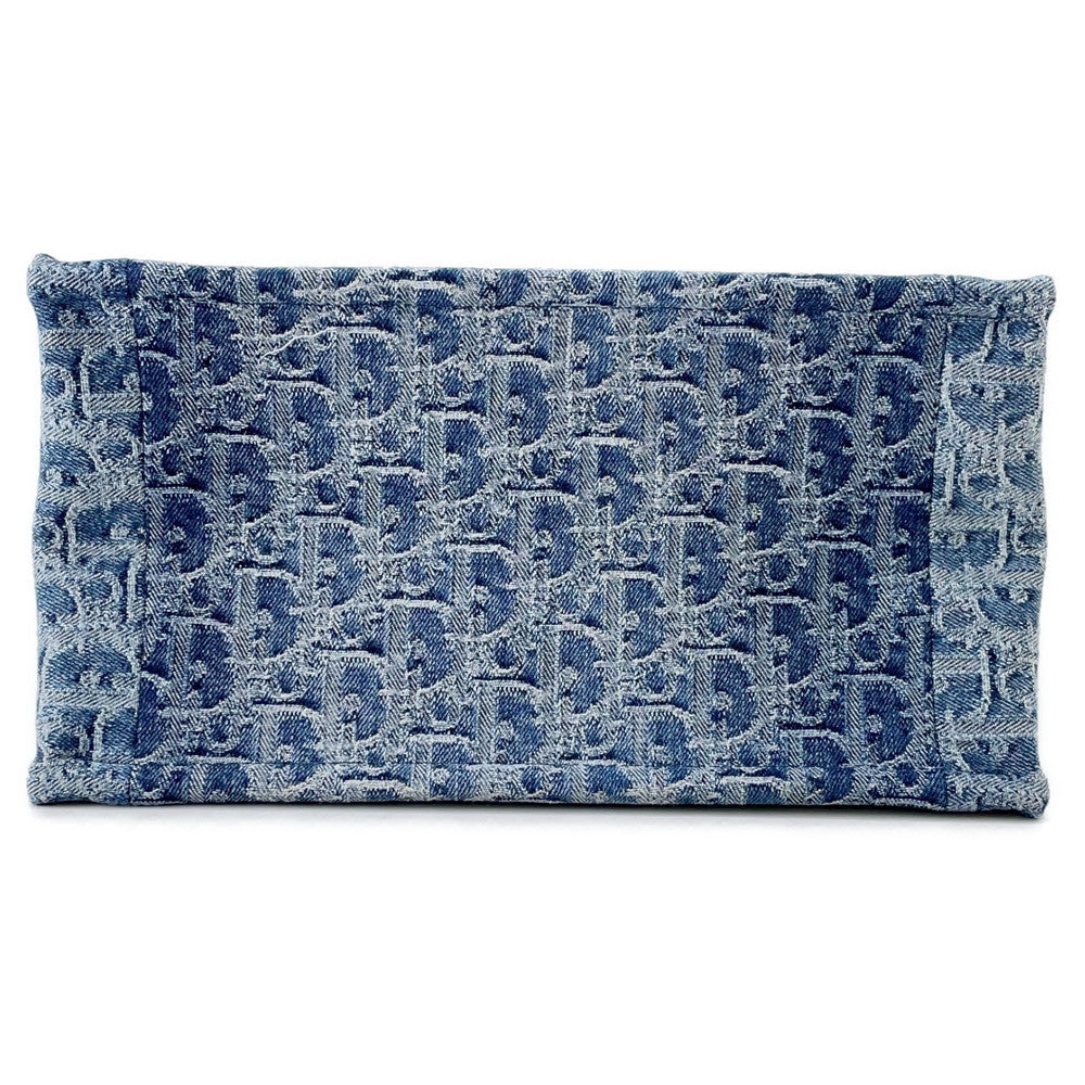 Dior Book Tote Oblique Blue Tote Bag Style 4