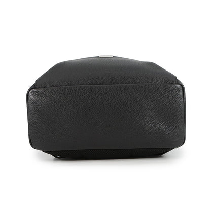FENDI Backpack Black7VZ053 Leather