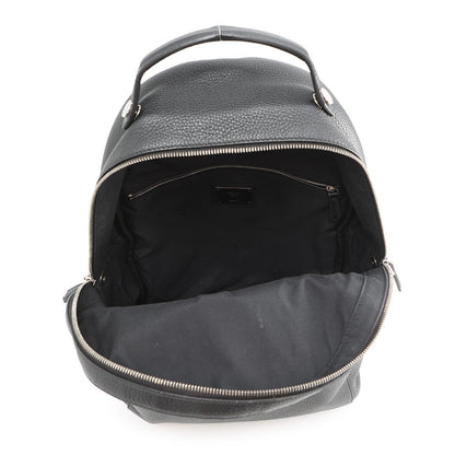 FENDI Backpack Black7VZ053 Leather