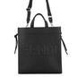 FENDI go to shopper Black7VA583 Leather Size Medium
