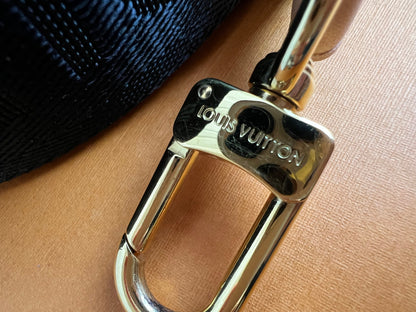 Louis Vuitton Black Canvas Bandouliere Strap