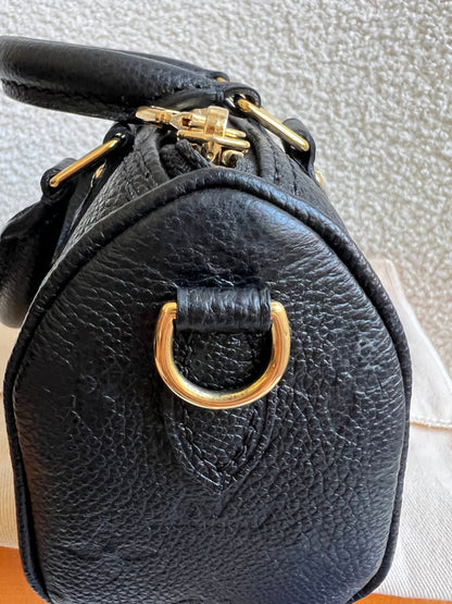 Louis Vuitton Speedy Nano Black Empreinte (RRP £1540)
