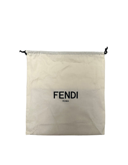 Fendi Brown Leather Small Fendi Sunshine Shopper Tote Bag