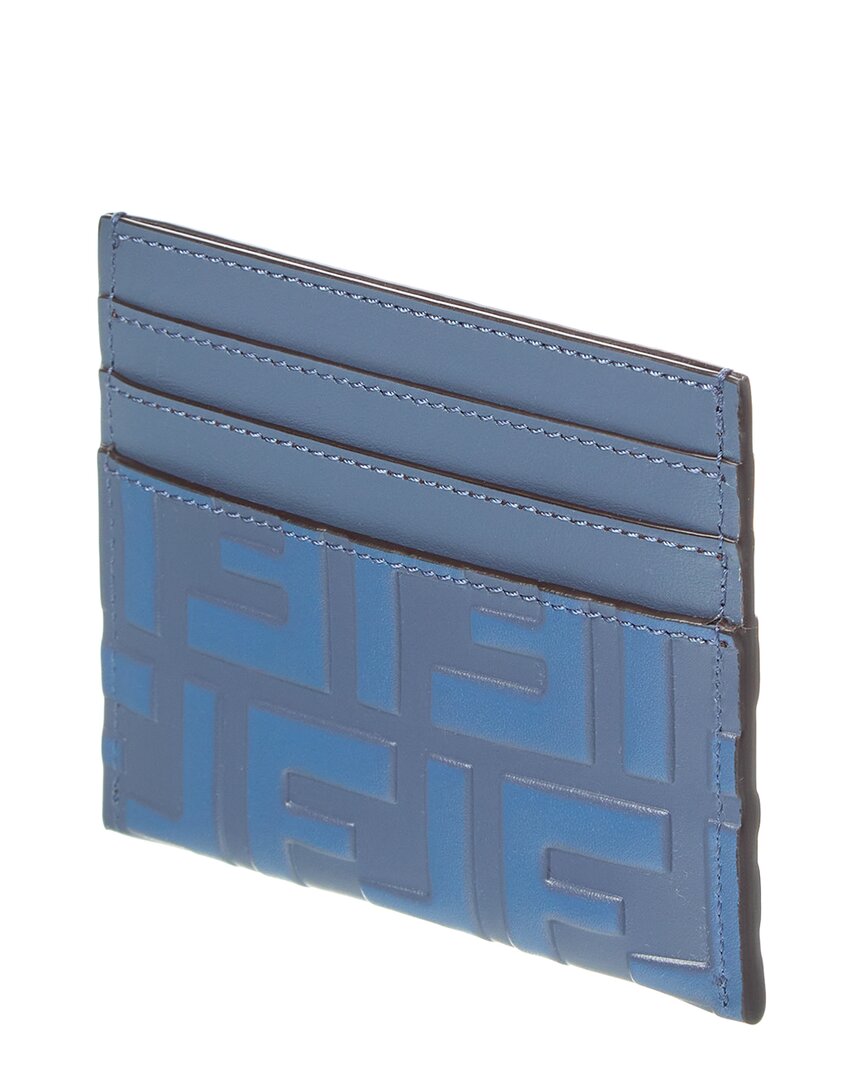 Fendi Ff Diamonds Leather Card Holder