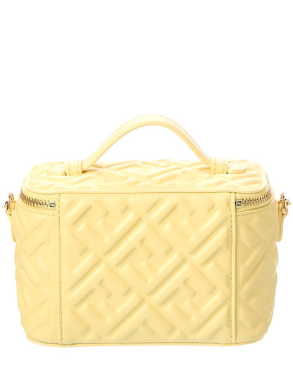 Fendi Ff Leather Vanity Case