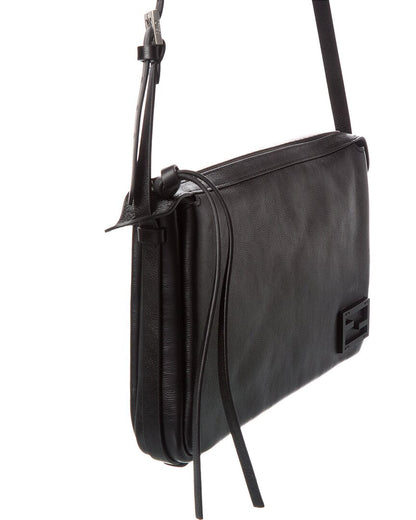 Fendi Simply Fendi Medium Leather Shoulder Bag