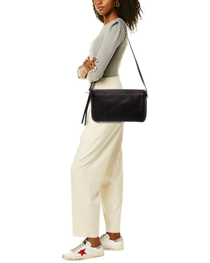 Fendi Simply Fendi Medium Leather Shoulder Bag