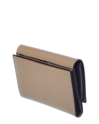 Fendi Peekaboo Leather Continental Wallet