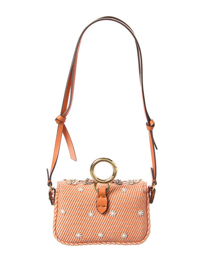 Fendi Baguette Nano Denim Charm