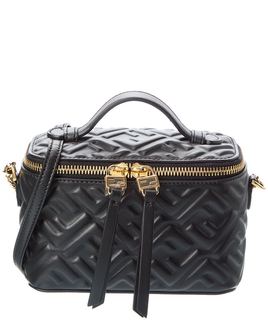 Fendi Ff Leather Vanity Case