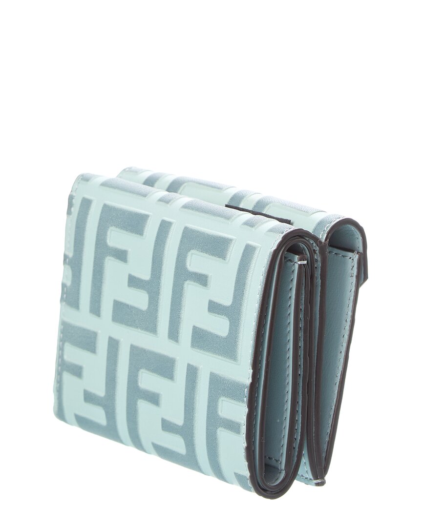 Fendi Ff Diamonds Leather Wallet