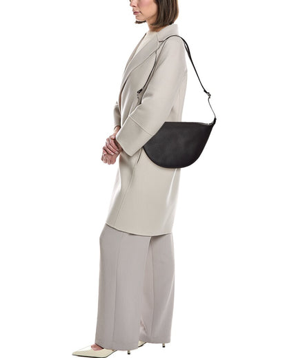 Fendi Roma Melon Small Leather Hobo Bag