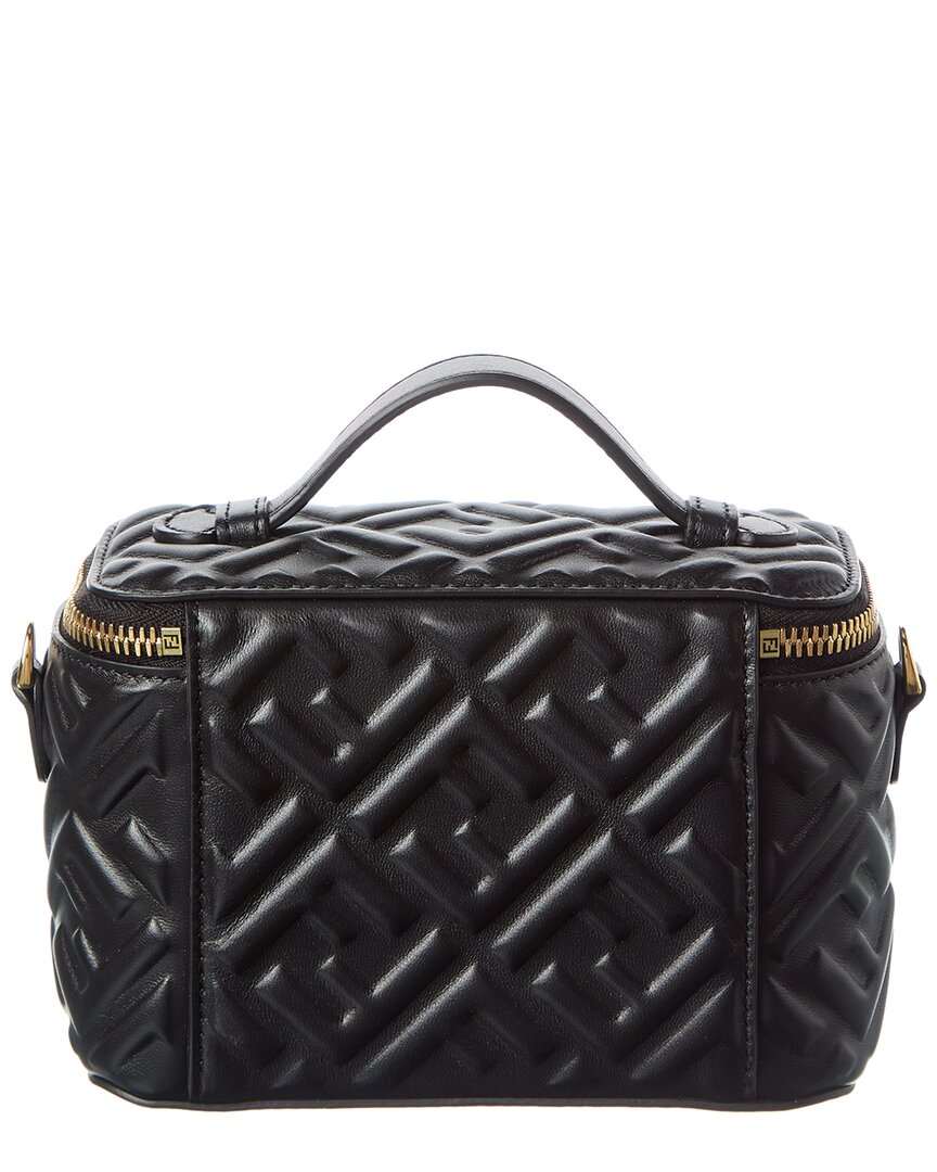 Fendi Ff Leather Vanity Case