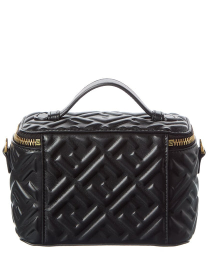 Fendi Ff Leather Vanity Case