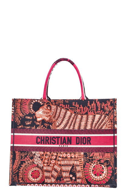 Dior Book Tote Canvas Tote Bag