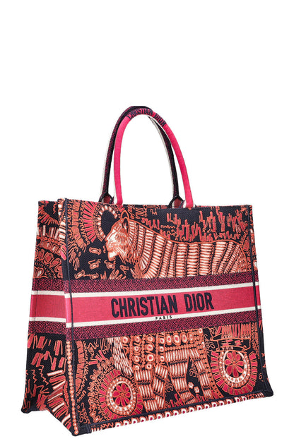 Dior Book Tote Canvas Tote Bag