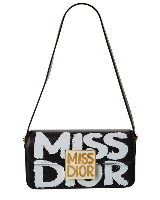 Dior Miss Dior Leather Shoulder Bag
