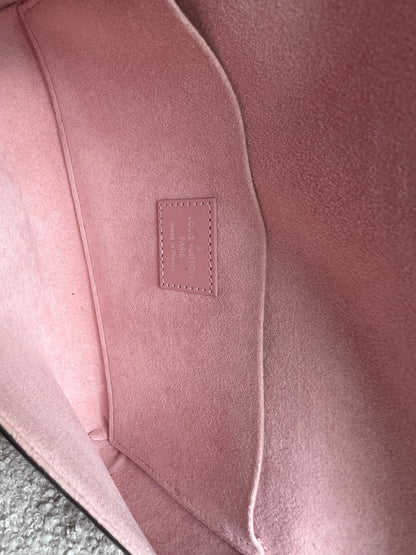 Louis Vuitton Felicie Pochette Rose Ballerine Epi (RRP £1160)