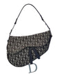 Dior Black Trotter Canvas Saddle Bag