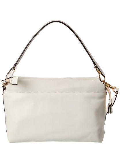 Fendi Mamma Baguette Medium Leather Shoulder Bag