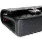 Chanel Flap Small Classic Quilted Caviar Black Shoulder Bag