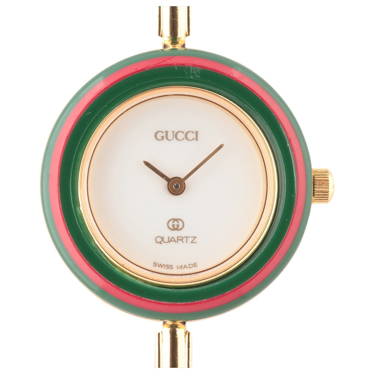 Gucci gold gold plated watch