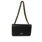 Chanel Flap Classic Quilted Caviar Black Shoulder Bag Style 2