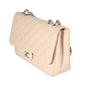 Chanel Flap Classic Quilted Caviar Beige Shoulder Bag Style 3