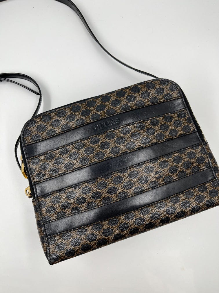 Vintage Celine Triomphe Crossbody Bag