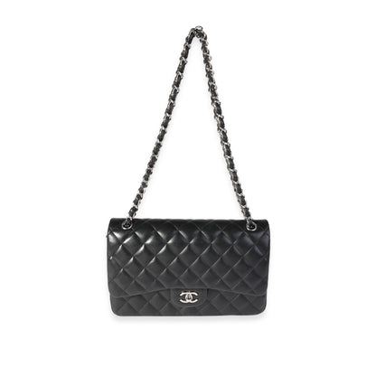 Chanel Flap Classic Quilted Lambskin Black Shoulder Bag Style