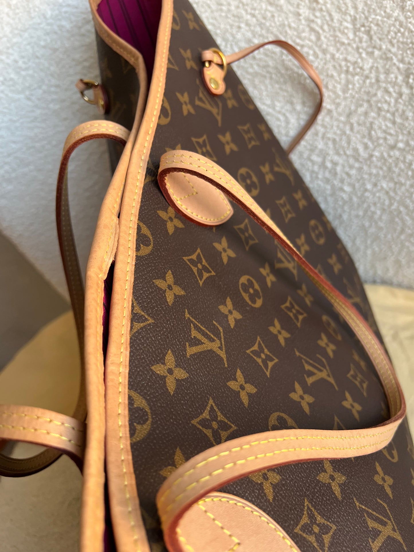 Louis Vuitton Neverfull GM Monogram Pivoine Interior (RRP £1,500)