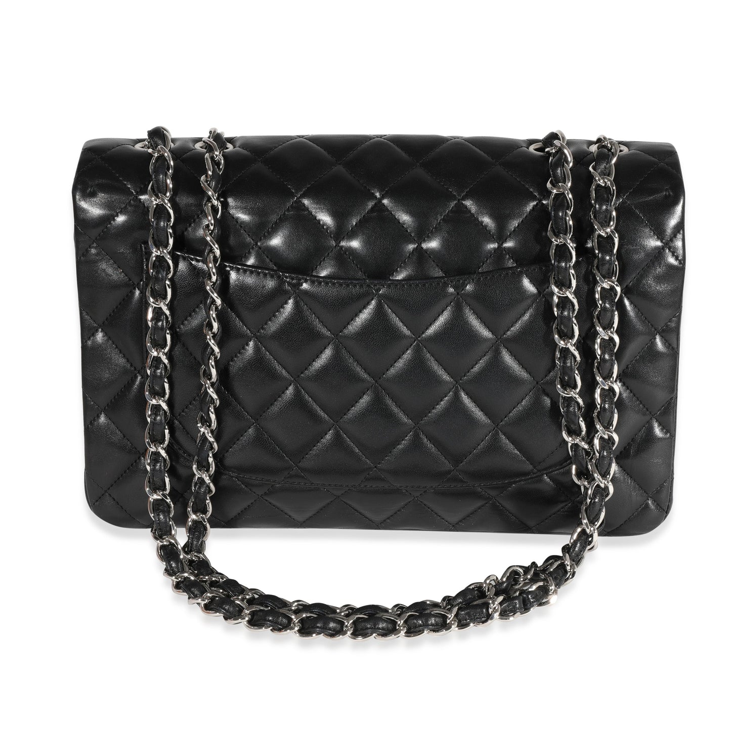 Chanel Flap Classic Quilted Lambskin Black Shoulder Bag Style 3