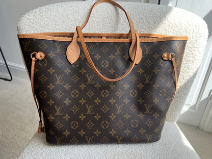 Louis Vuitton Neverfull MM Monogram Beige (RRP £1,410)