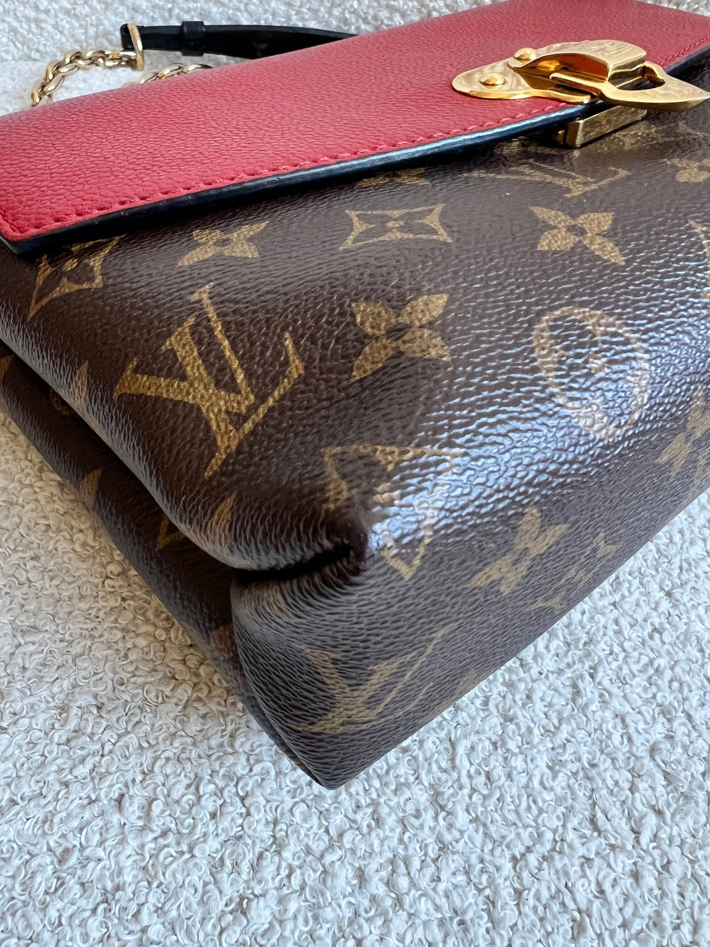 Louis Vuitton Saint Placide Monogram Red