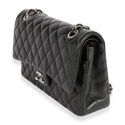 Chanel Flap Medium Classic Quilted Lambskin Black Shoulder Bag Style 2