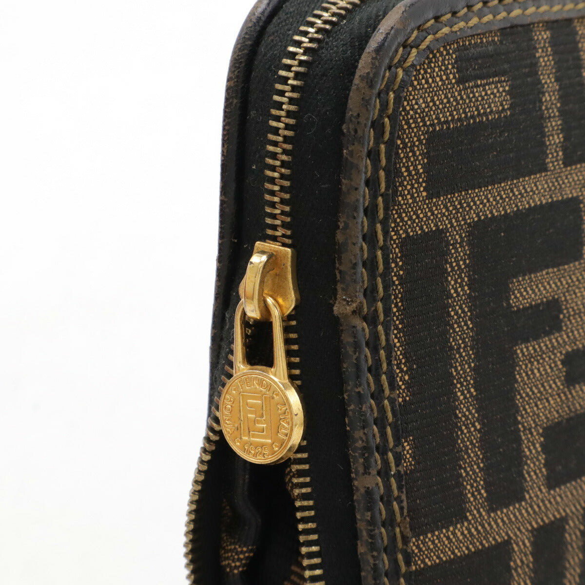 Fendi Tote Canvas Red Tote Bag Style 28