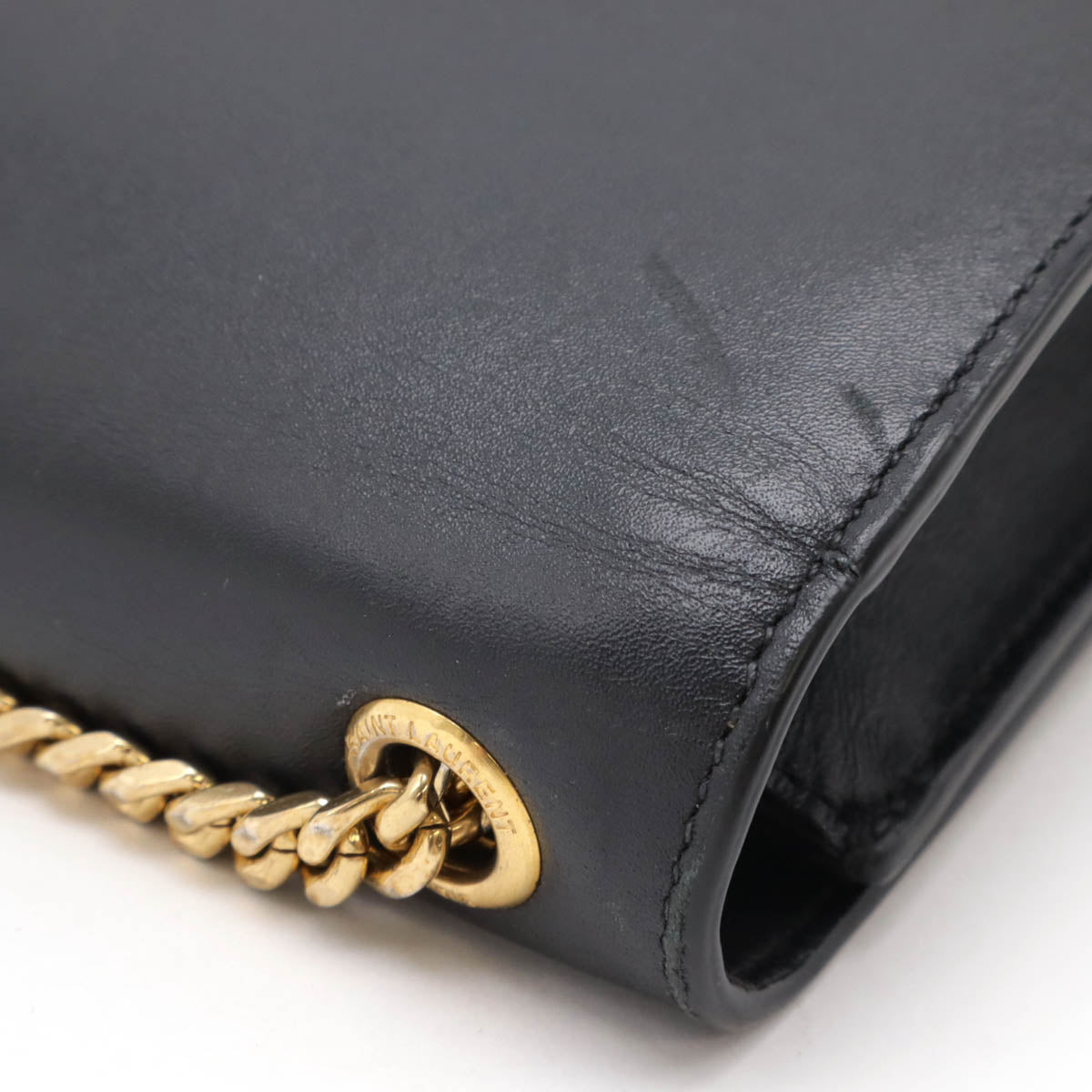 Saint Laurent Kate Leather Red Shoulder Bag Leather