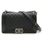 Chanel Boy Leather Shoulder Bag Style 14