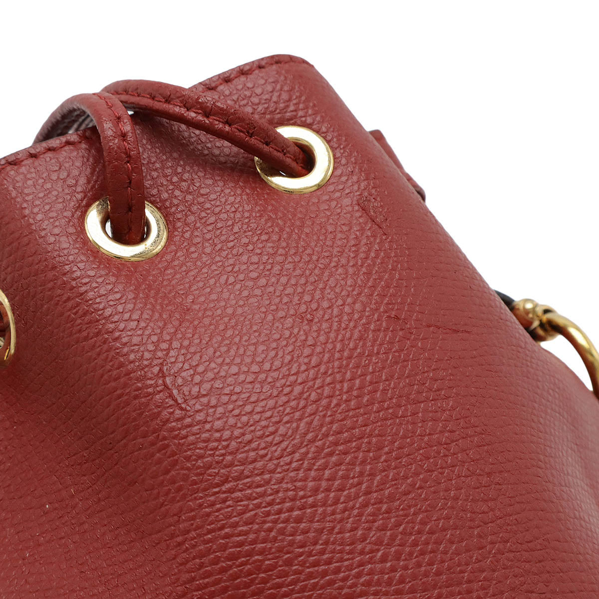 Fendi Luxury Leather Red Handbag Style 33