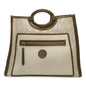 Fendi Runaway Leather Red Handbag Leather
