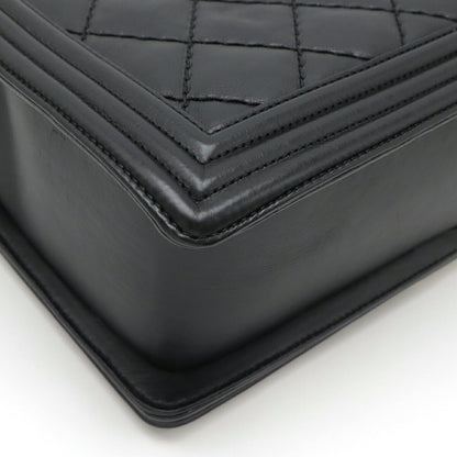 Chanel Boy Chanel Calfskin Shoulder Bag