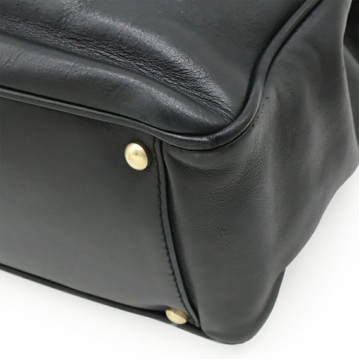 Chanel Camellia 2way Shoulder Bag Leather