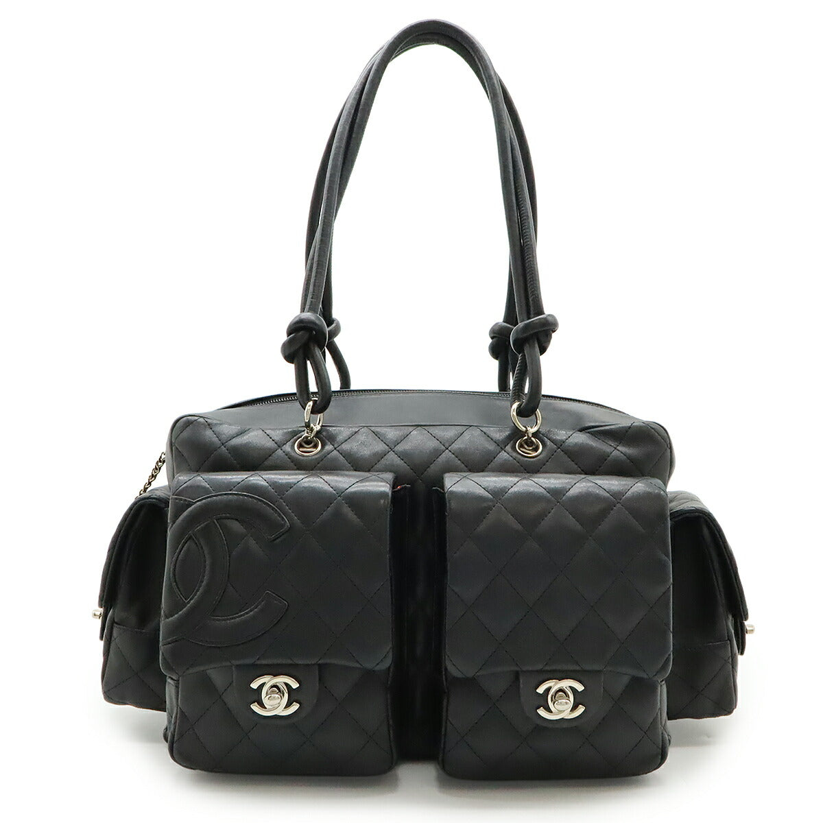 Chanel Cambon Line Soft Calf 2way Shoulder Bag