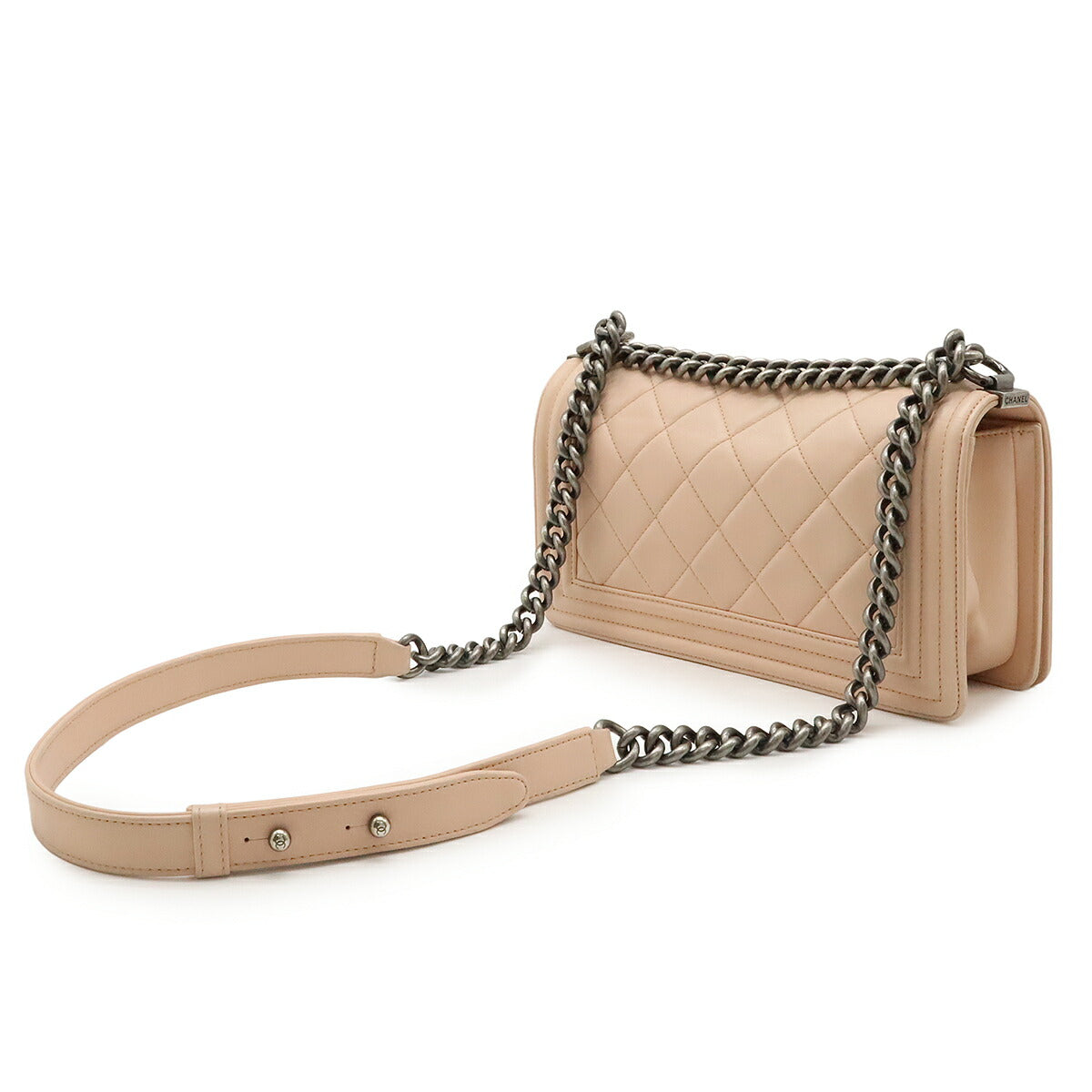 Chanel Boy Lambskin Shoulder Bag Style 12