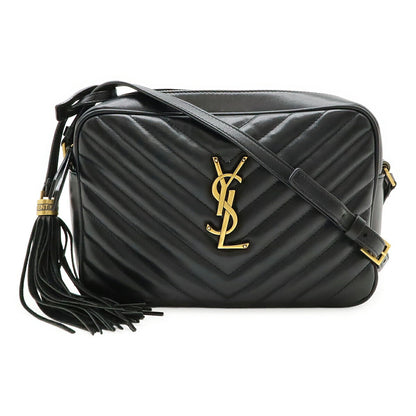 Saint Laurent Leather Red Shoulder Bag Style 21