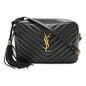 Saint Laurent Leather Red Shoulder Bag Style 21