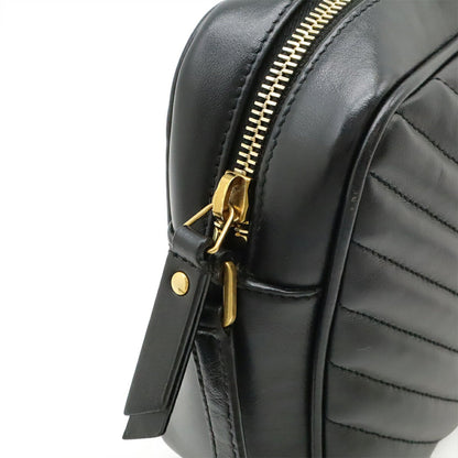 Saint Laurent Leather Red Shoulder Bag Style 21