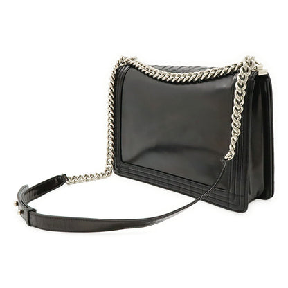 Chanel Boy Leather Shoulder Bag Style 11