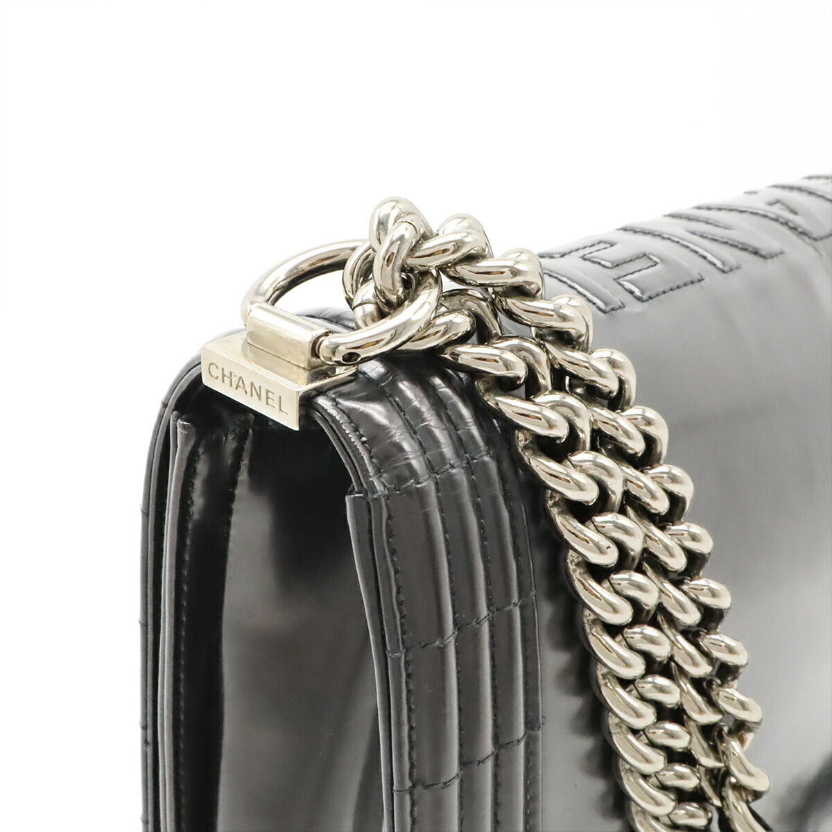 Chanel Boy Leather Shoulder Bag Style 11