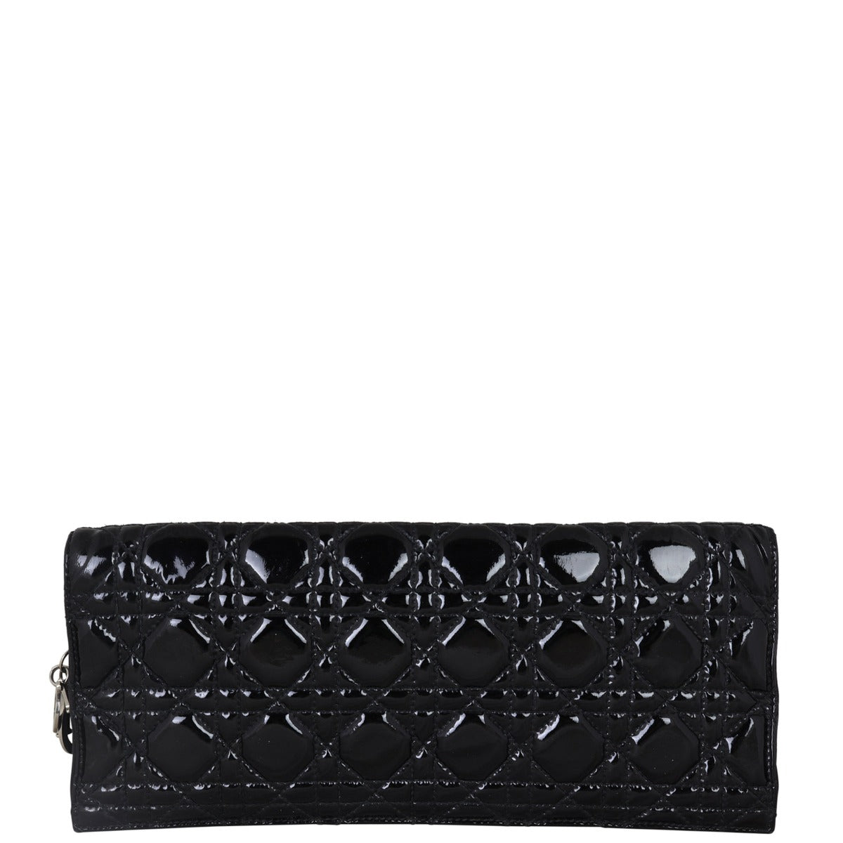 Dior Lady Dior Patent Cannage Clutch